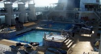 Pool deck, Celebrity Solstice