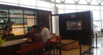 Airport display courtyard hotel