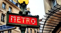 Paris Metro sign