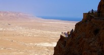 Cliffs of Masada, Israel