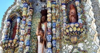 Shrine to the Virgin Mary in Valladolid, Mexico
