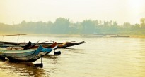Boats on the Mekong