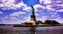 Statue of Liberty in New York Harbor