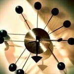 Retro clock