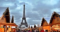 Eiffel Tower Paris Christmas