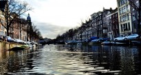 Amsterdam Canal from the Water