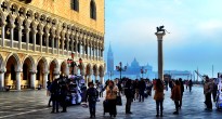 Shadows in St Mark's Square, Venice