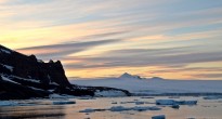 Sunset in Antarctica