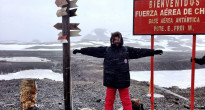 Matt in Antarctica