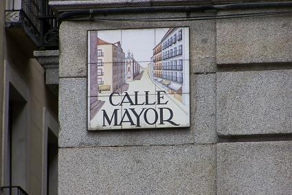 Calle Mayor Madrid