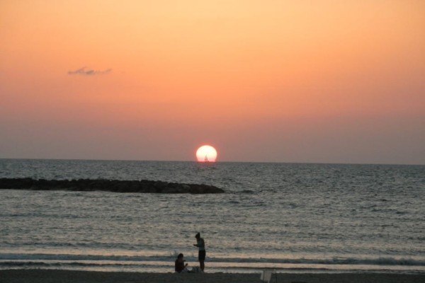 Tel Aviv Beach Sunset