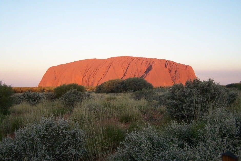 Uluru Sunset Australia