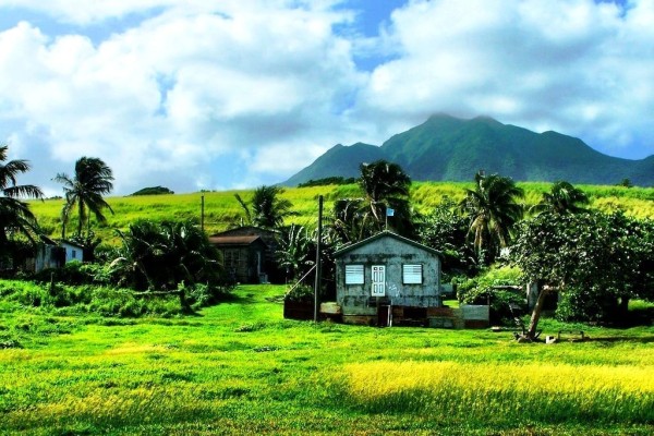 St Kitts mountain