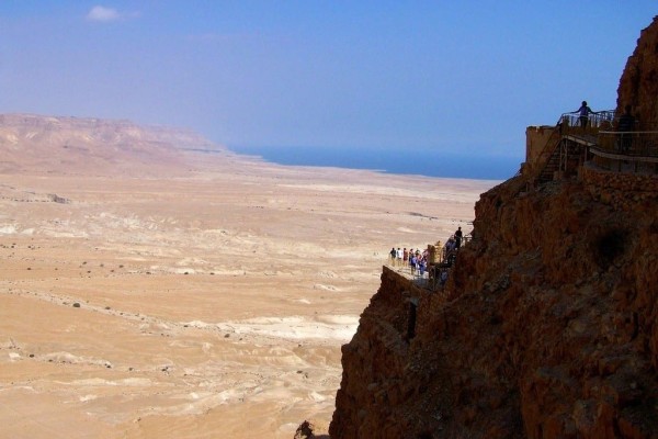 Cliffs of Masada, Israel