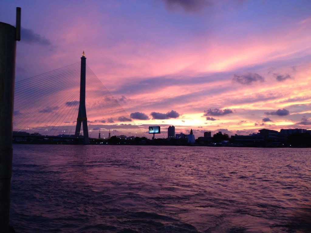 Bangkok sunset