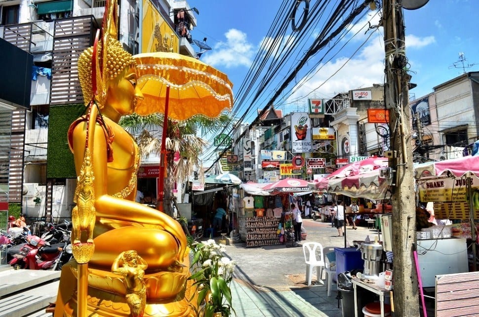Khaosan Road in Bangkok