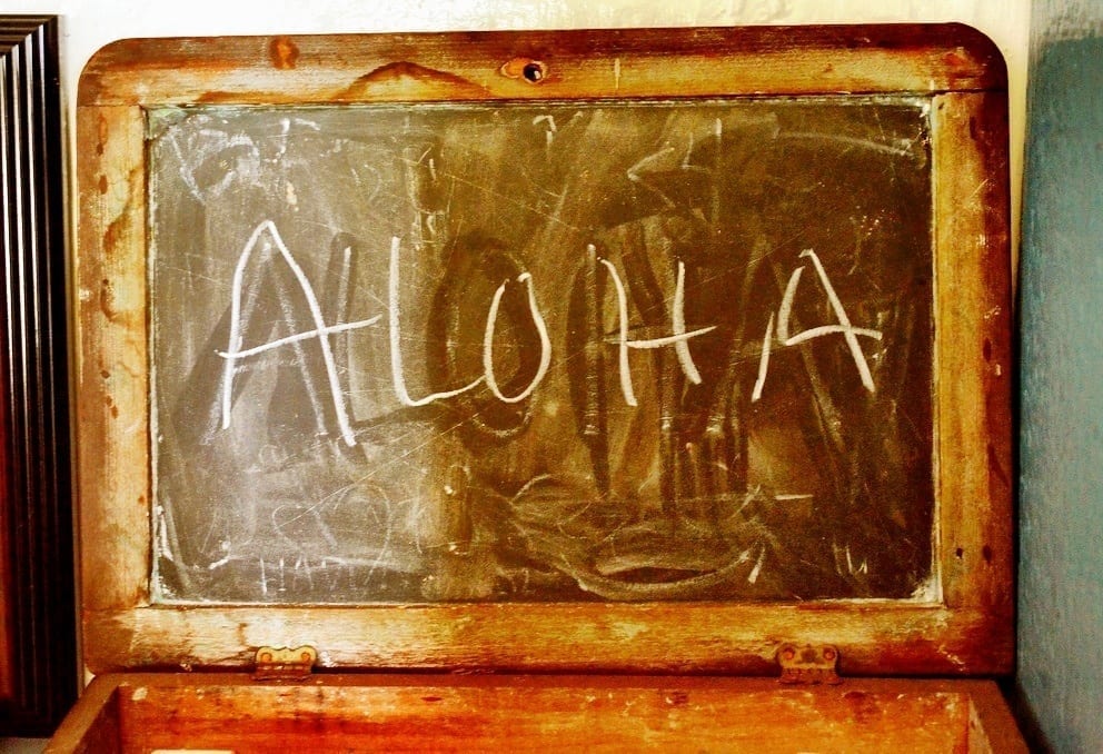 Aloha sign