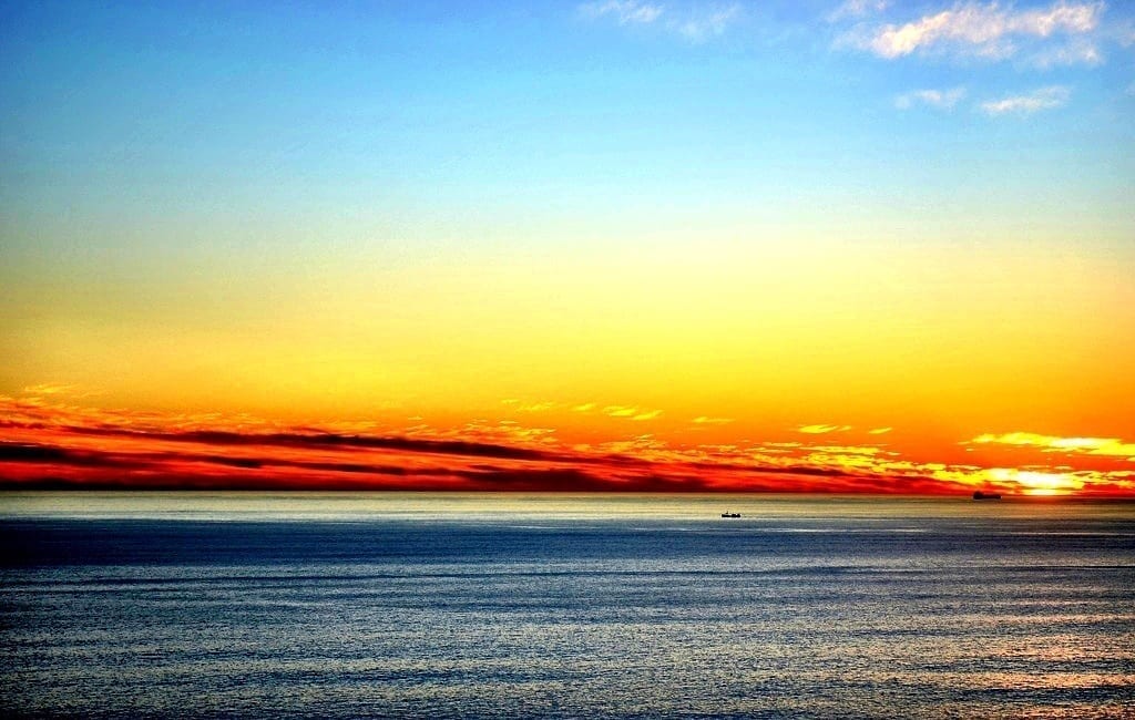 Sunset from Apostles Edge House