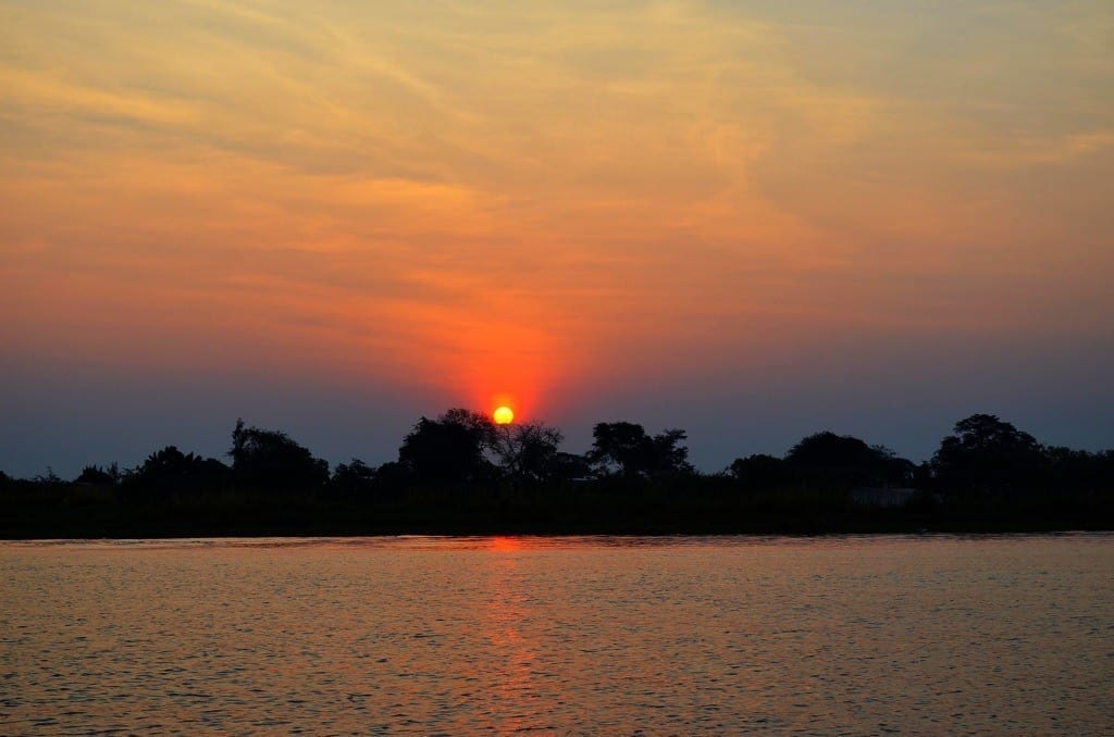 Namibia sunset
