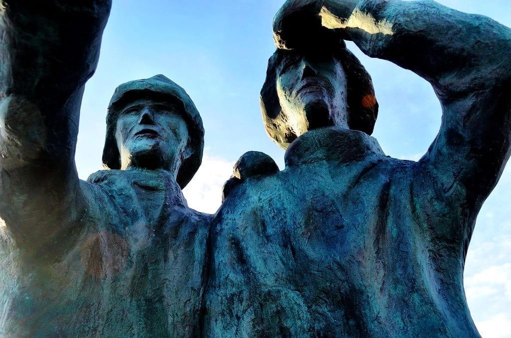 Reykjavik Iceland statue