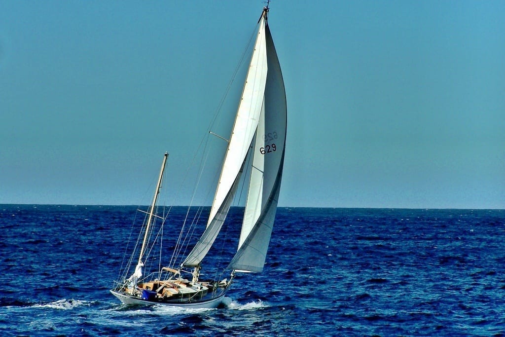 Sailboat Sydney Harbour