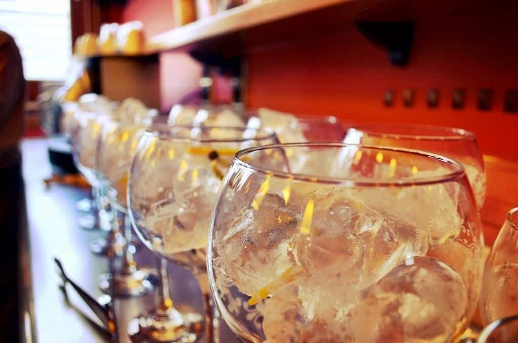 Gin and tonic Spain