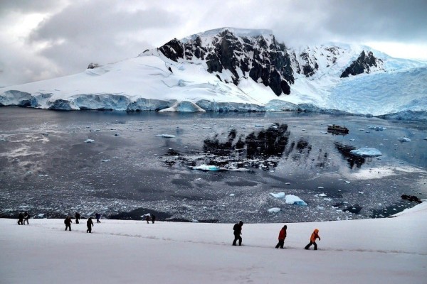 Antarctica hike