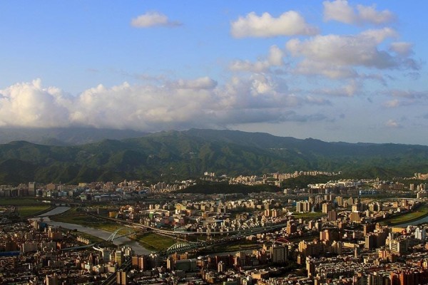 Taipei from Taipei 101