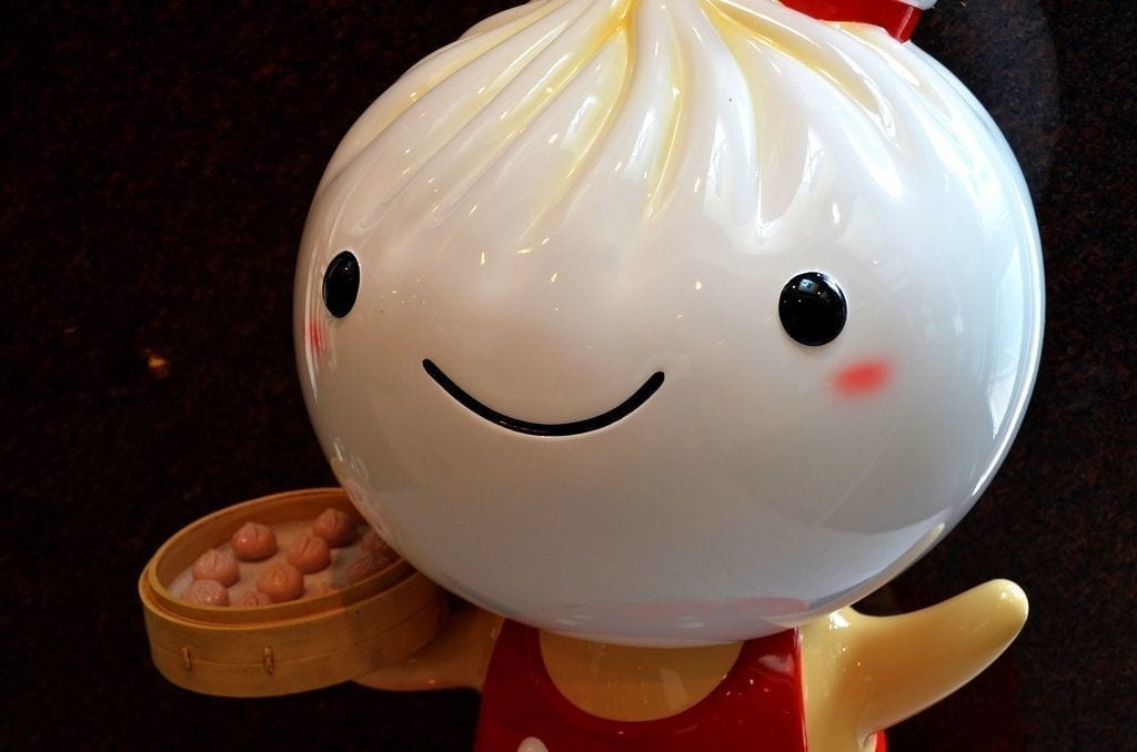 Dumpling Mascot Taipei Taiwain