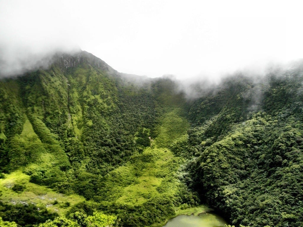Mount Liamuiga St Kitts