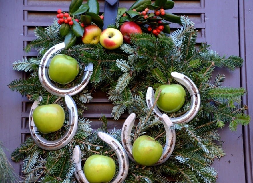 Williamsburg Virginia Christmas Wreath