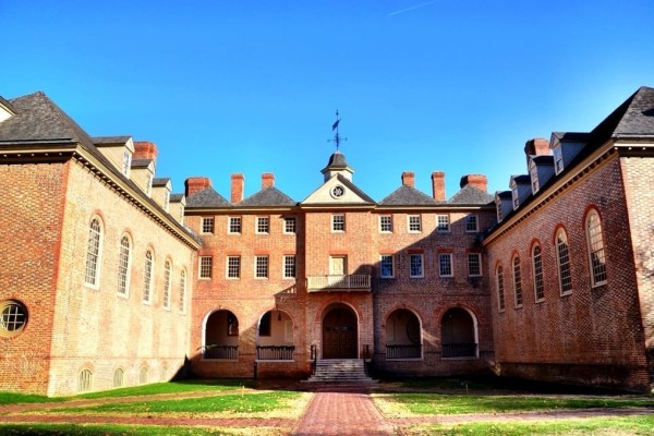 Wren Building Wiliam and Mary Williamsburg Virginia