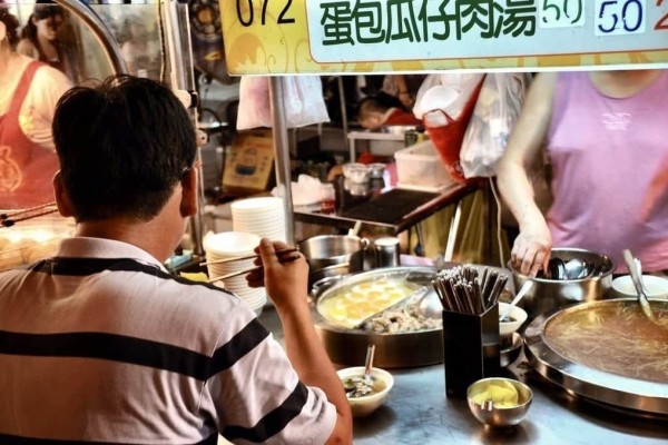 Night market Taipei Taiwan