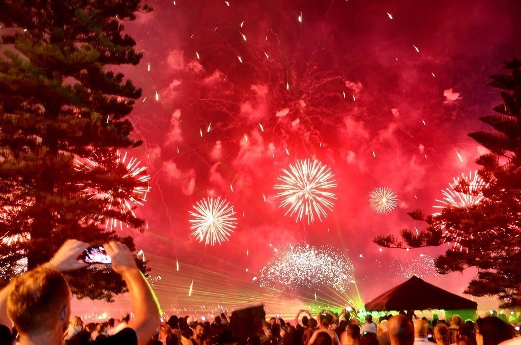 Perth Australia fireworks
