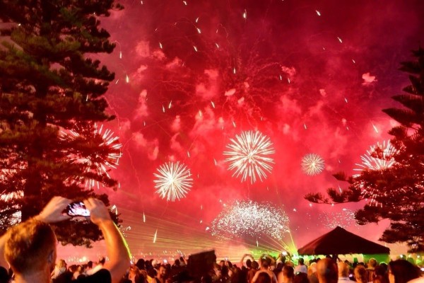 Perth Australia fireworks