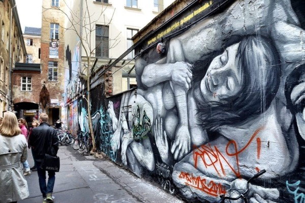 Berlin, Germany graffiti art