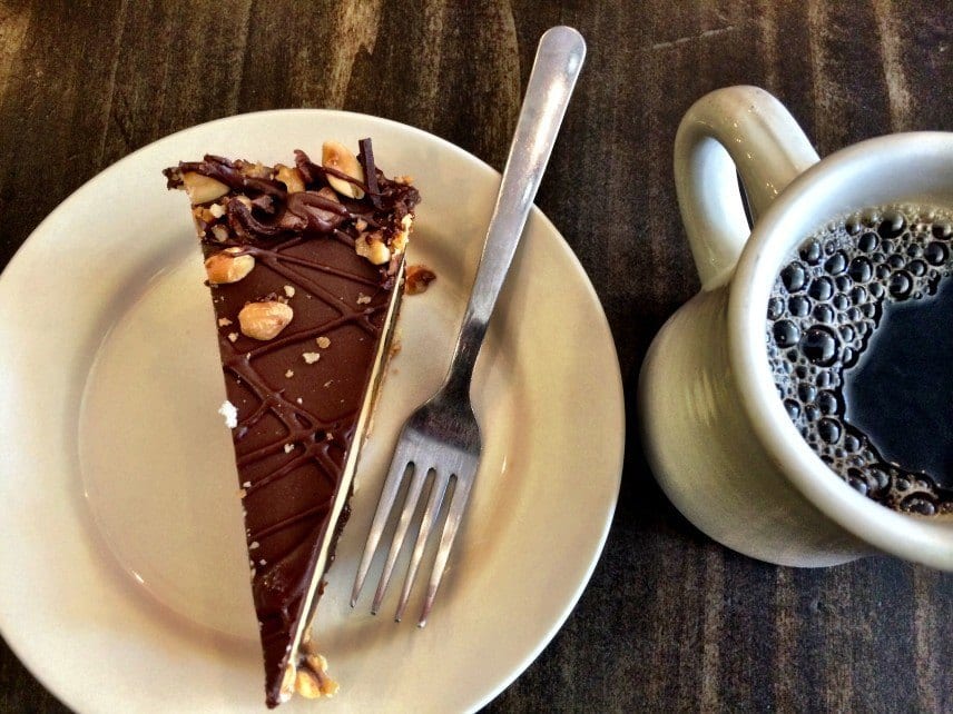 coffee shop cake