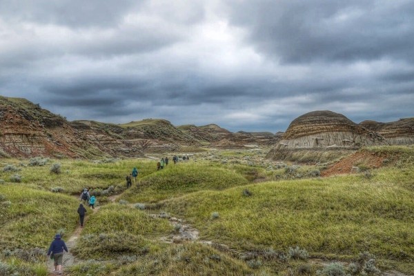 Dinosaur Provincial Park Alberta Canada