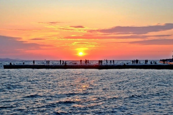 Zadar Croatia sunset