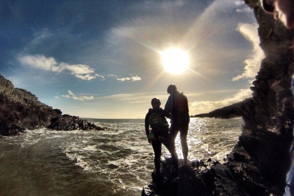 coasteering wales