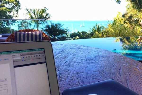 Queensland Australia laptop