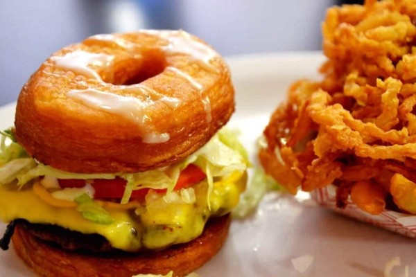 Donut burger Lake Charles Louisiana