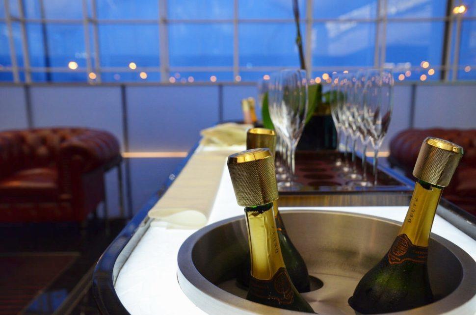 Cathay Pacific First Class Lounge Hong Kong