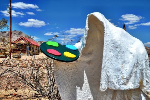 Goldwell Open Air Museum in Nevada