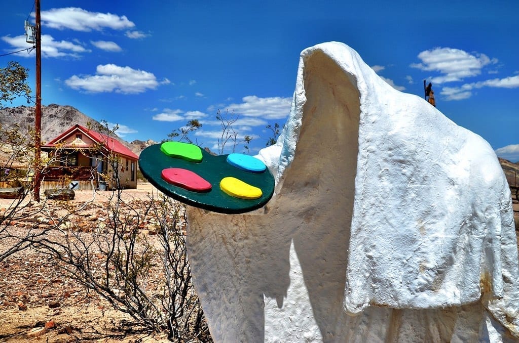 Goldwell Open Air Museum in Nevada