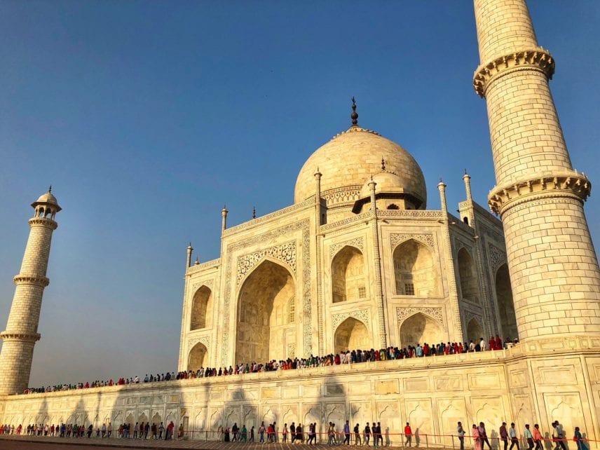 平山郁夫、Tha Taj Mahal Seen from Agra 平山郁夫、Tha Taj Mahal Seen from Agra