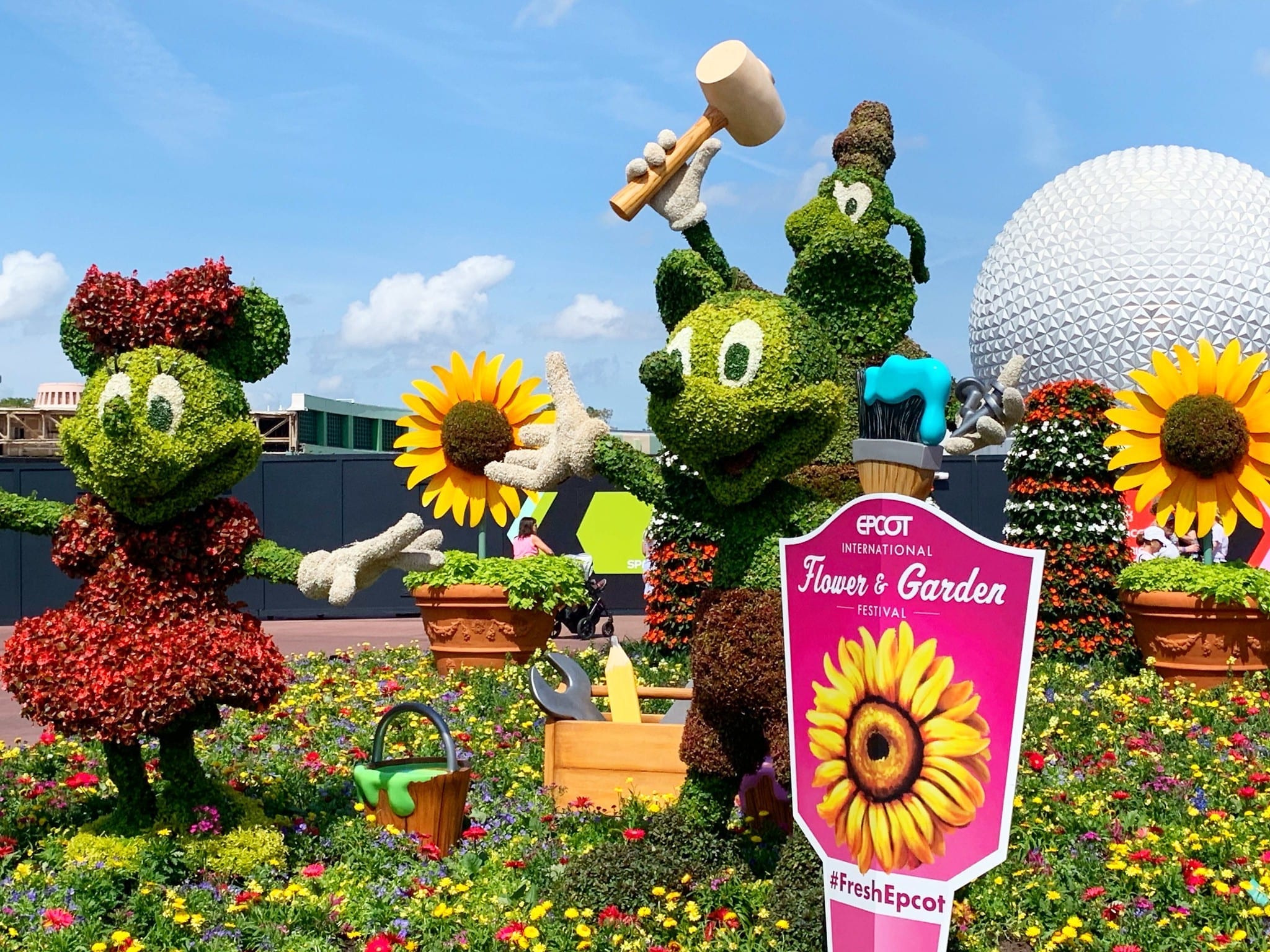 An Incredible Day at the 2020 Epcot International Flower \u0026 Garden Festival, image size:2048x1536